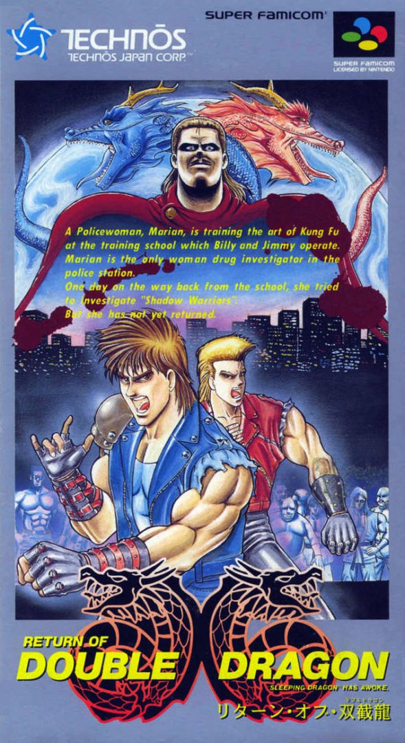 The coverart image of Return of Double Dragon