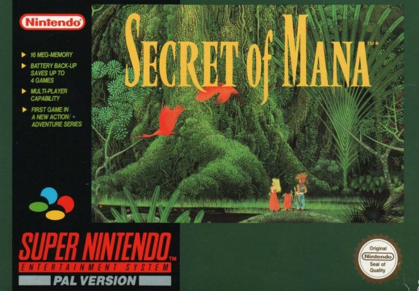 The coverart image of Secret of Mana 