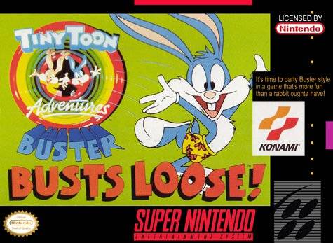 The coverart image of Tiny Toon Adventures - Buster Busts Loose!