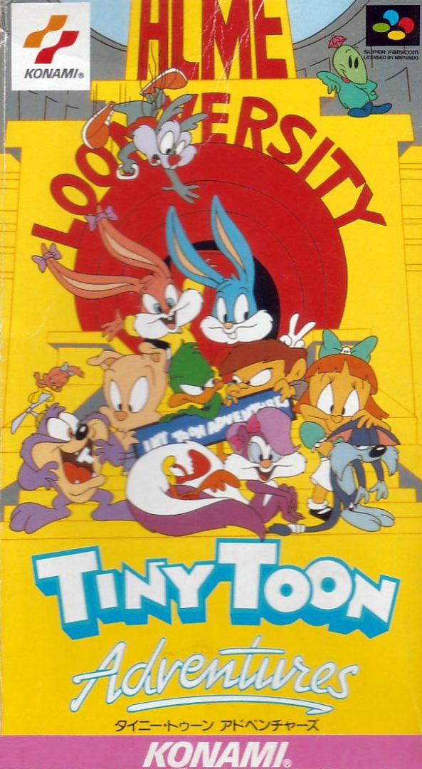 The coverart image of Tiny Toon Adventures 