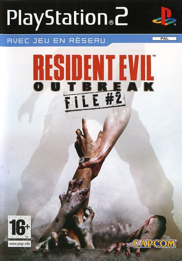 The coverart image of Resident Evil Outbreak File #2