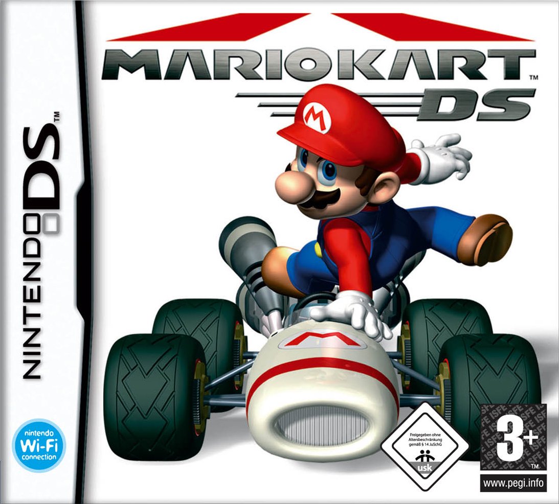 The coverart image of Mario Kart DS