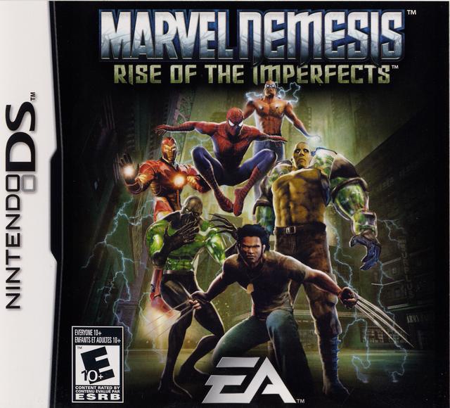 The coverart image of Marvel Nemesis: Rise of the Imperfects