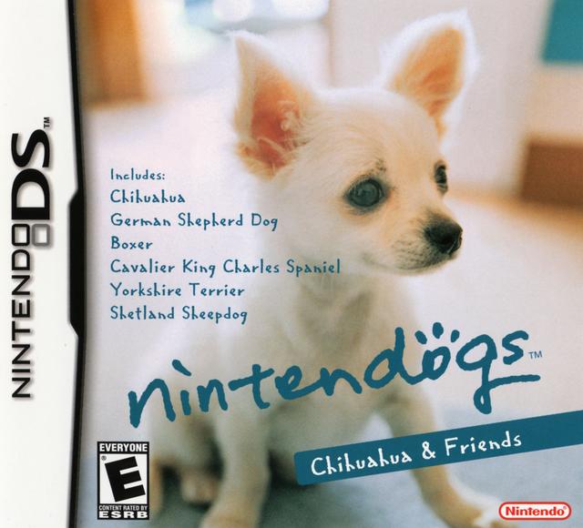 The coverart image of Nintendogs: Chihuahua & Friends