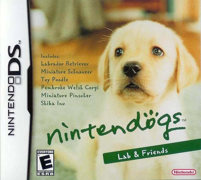The coverart image of Nintendogs: Lab & Friends