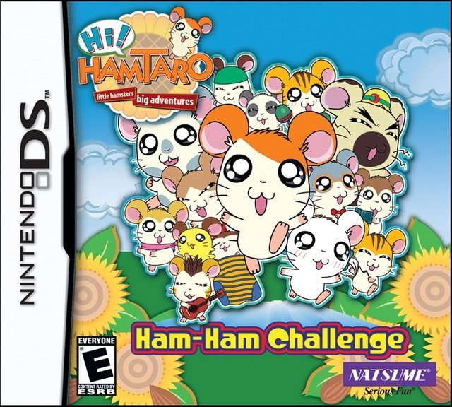 The coverart image of Hi! Hamtaro: Little Hamsters Big Adventures - Ham-Ham Challenge