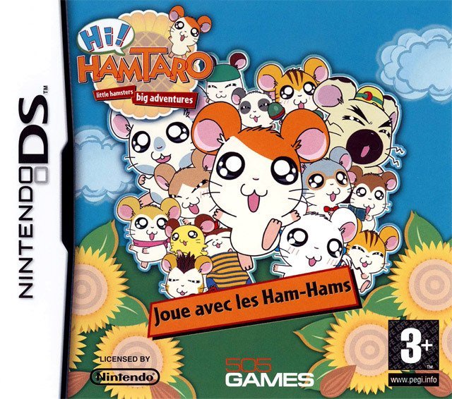 The coverart image of Hi! Hamtaro: Little Hamsters Big Adventures - Ham-Ham Challenge