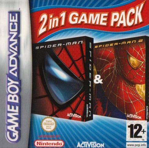 The coverart image of 2 in 1 - Spider-Man & Spider-Man 2 
