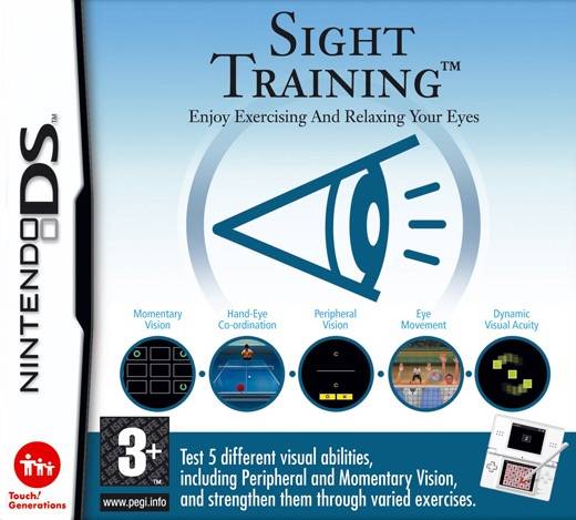 The coverart image of Sight Training: Enjoy Exercising and Relaxing Your Eyes