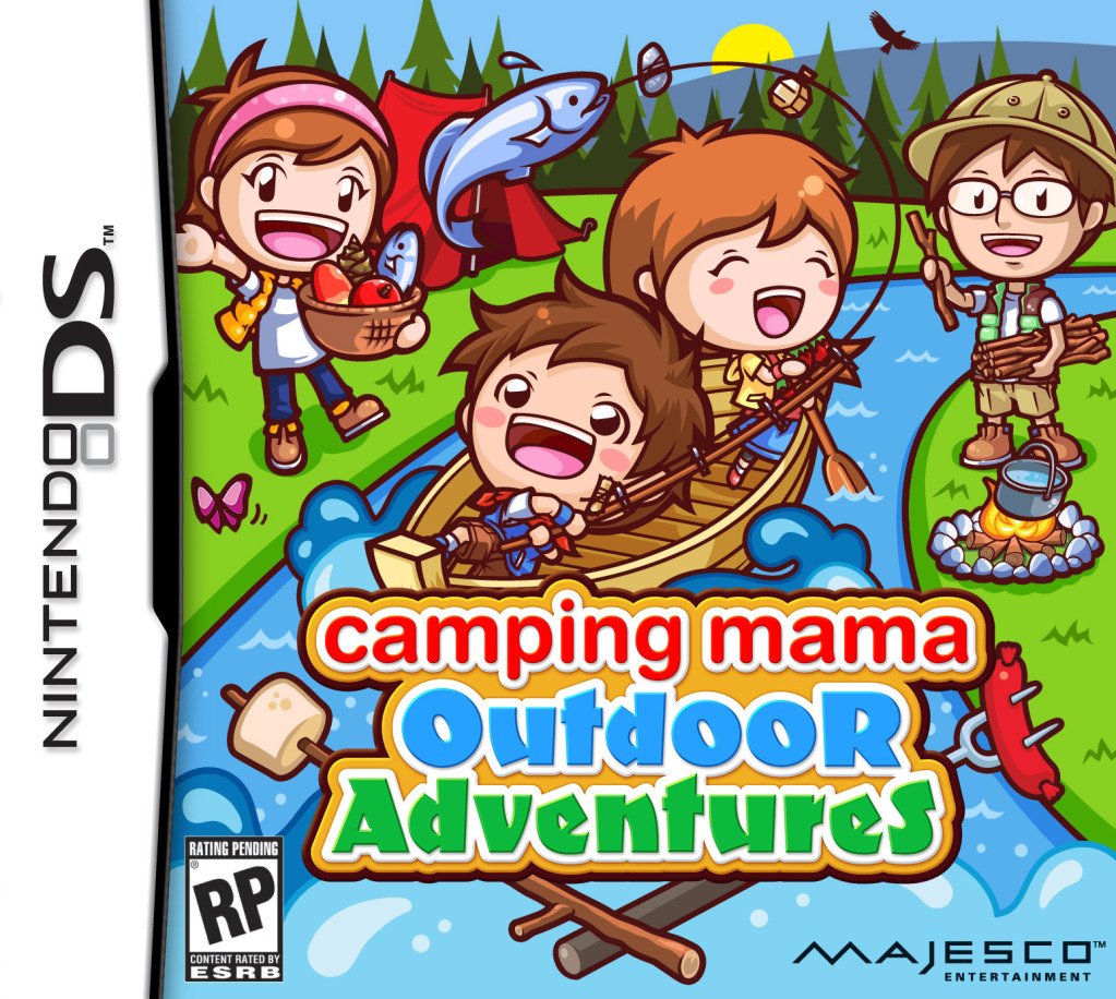 The coverart image of Camping Mama: Outdoor Adventures 
