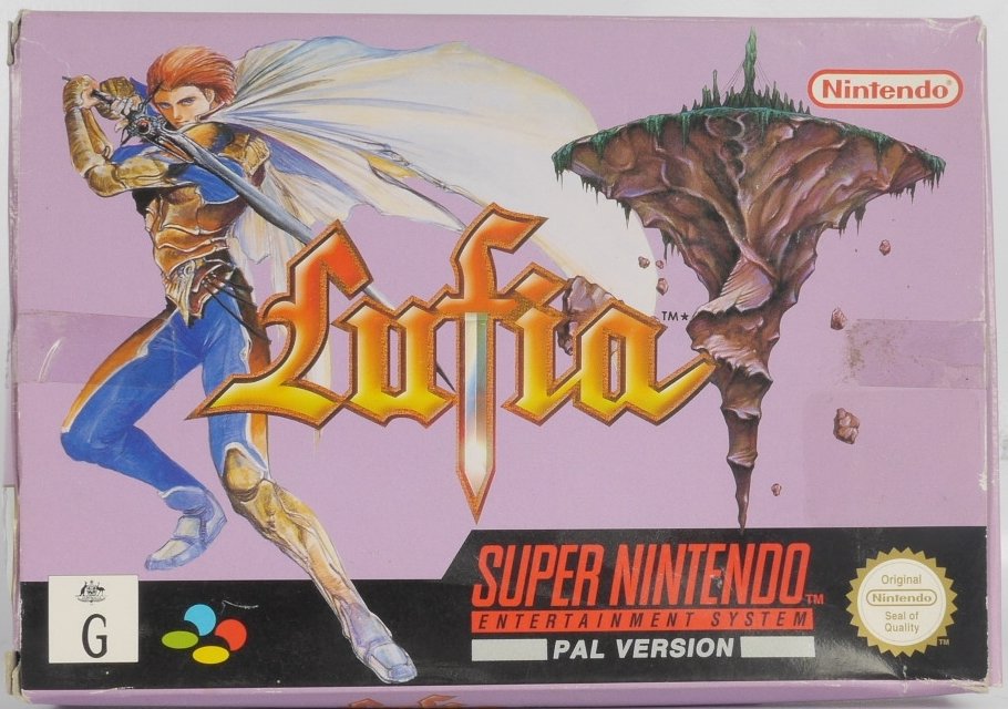 The coverart image of Lufia