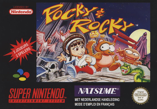 The coverart image of Pocky & Rocky