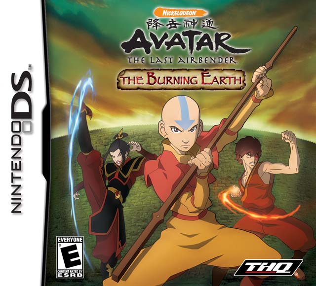 The coverart image of Avatar: The Last Airbender - The Burning Earth