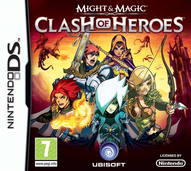 The coverart image of Might and Magic: Clash of Heroes