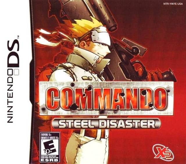 The coverart image of Commando: Steel Disaster