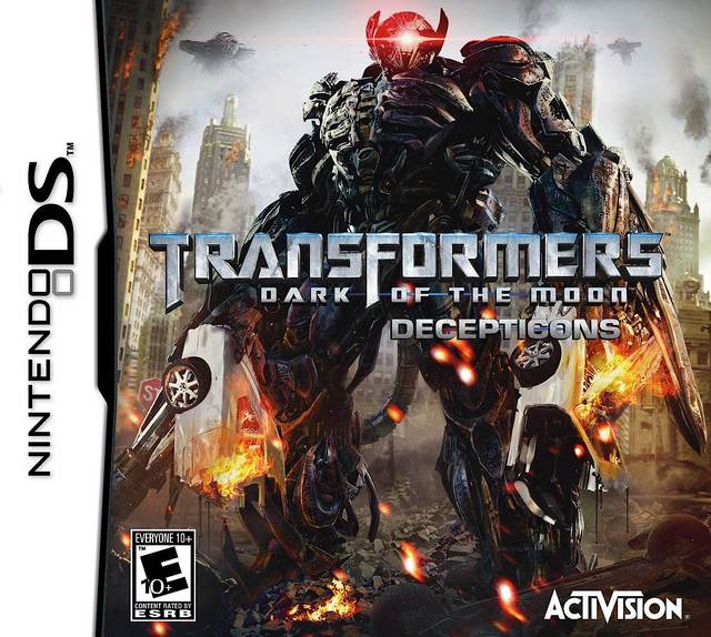 The coverart image of Transformers: Dark of the Moon - Decepticons