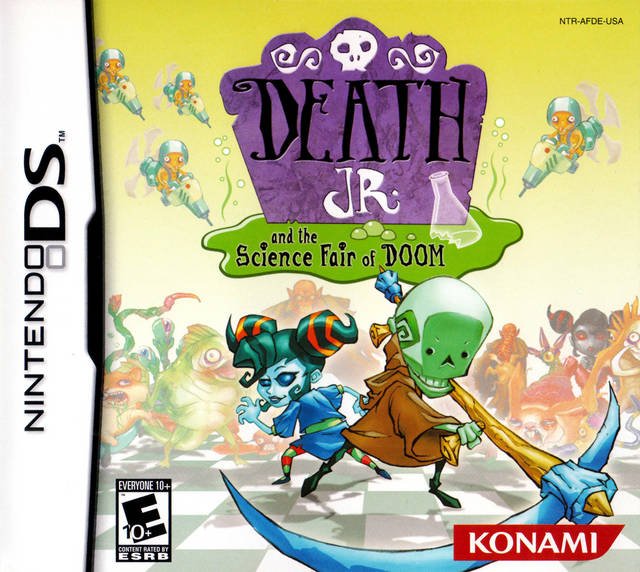 The coverart image of Death Jr. and the Science Fair of Doom