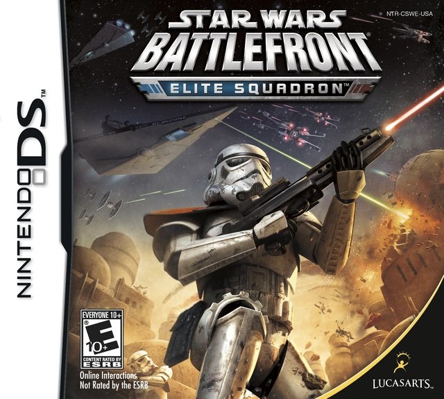 The coverart image of Star Wars Battlefront: Elite Squadron