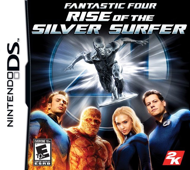 The coverart image of Fantastic Four: Rise of the Silver Surfer 