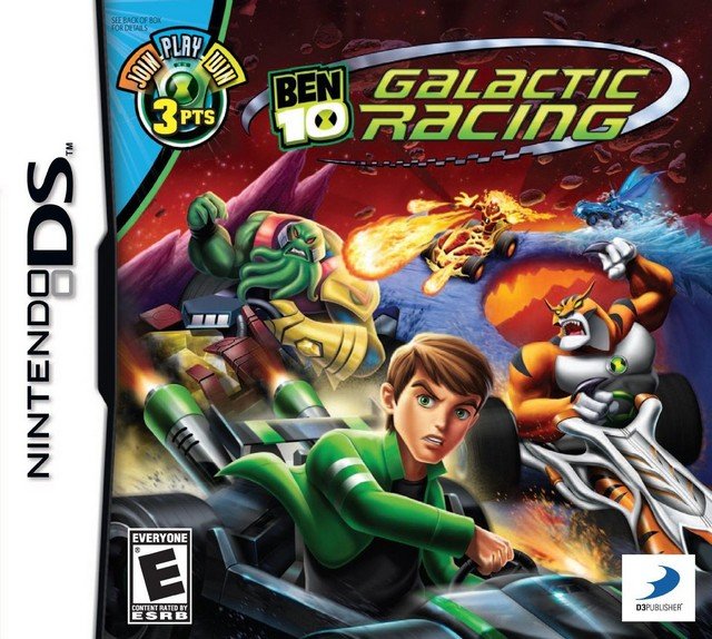 The coverart image of Ben10: Galactic Racing
