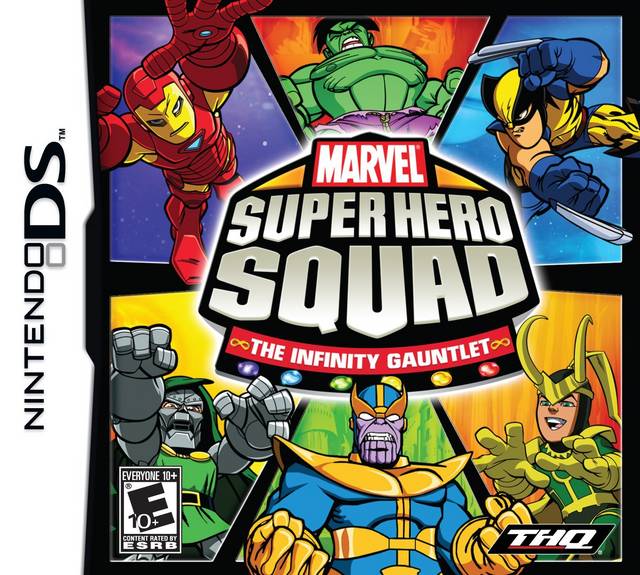 The coverart image of Marvel Super Hero Squad: The Infinity Gauntlet