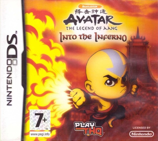 The coverart image of Avatar - The Legend of Aang: Into the Inferno