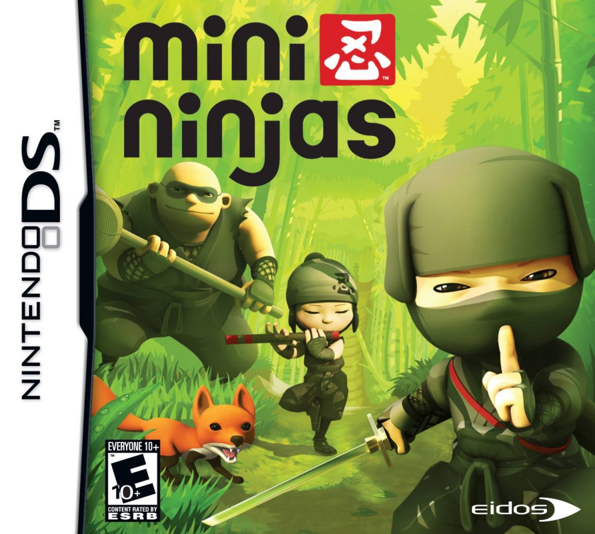 The coverart image of Mini Ninjas