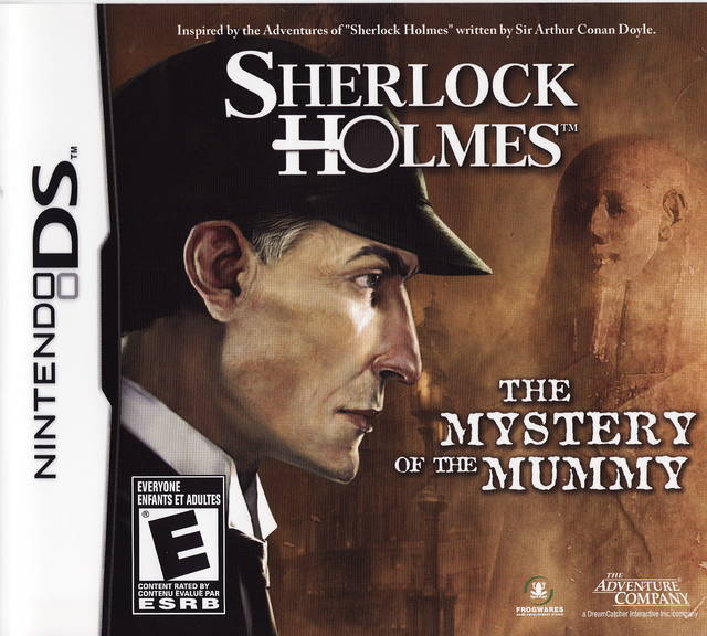 The coverart image of Sherlock Holmes: The Mystery of the Mummy