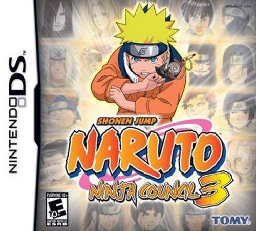 The coverart image of Naruto: Ninja Council 3