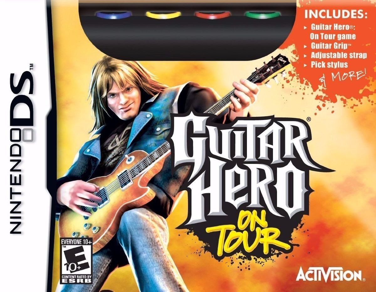 The coverart image of Guitar Hero: On Tour