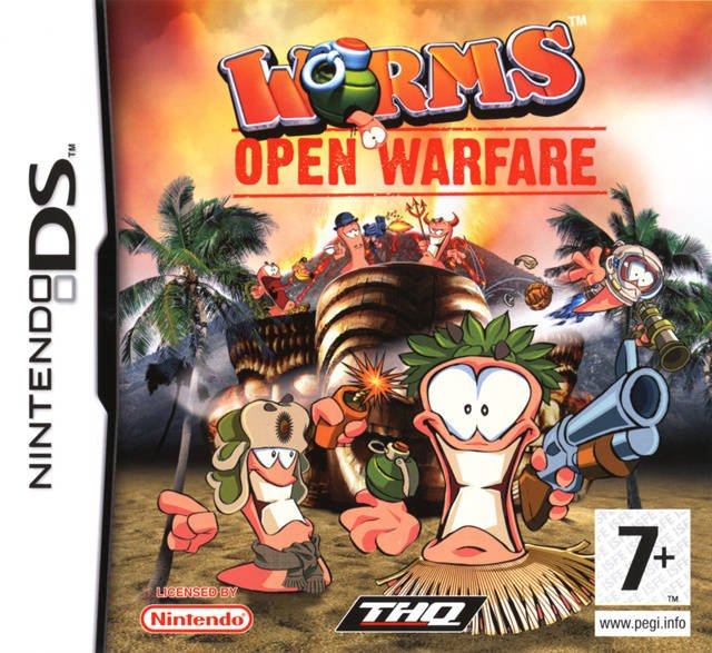 The coverart image of Worms: Open Warfare