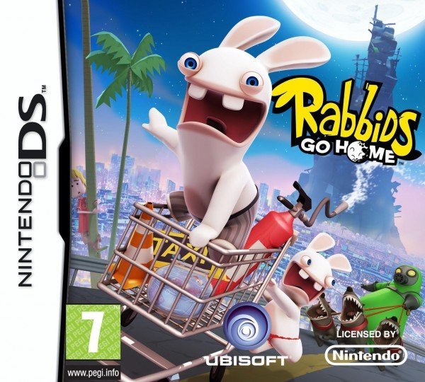 The coverart image of Rabbids Go Home