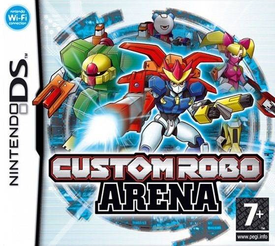 The coverart image of Custom Robo Arena