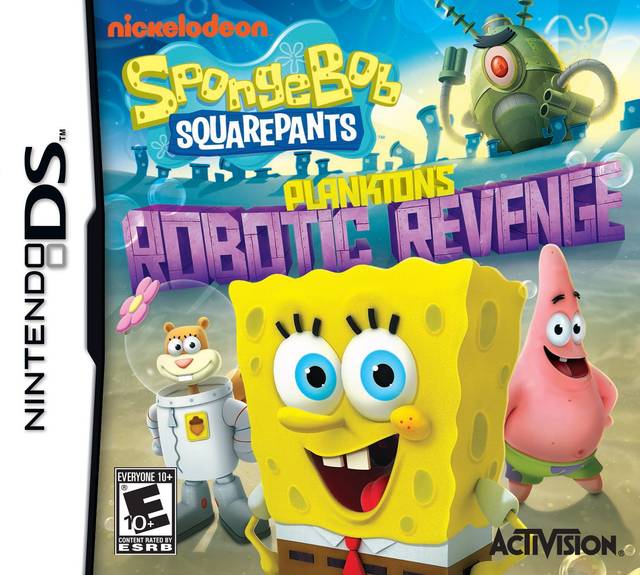 The coverart image of SpongeBob SquarePants: Planktons Robotic Revenge