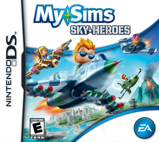 The coverart image of MySims SkyHeroes