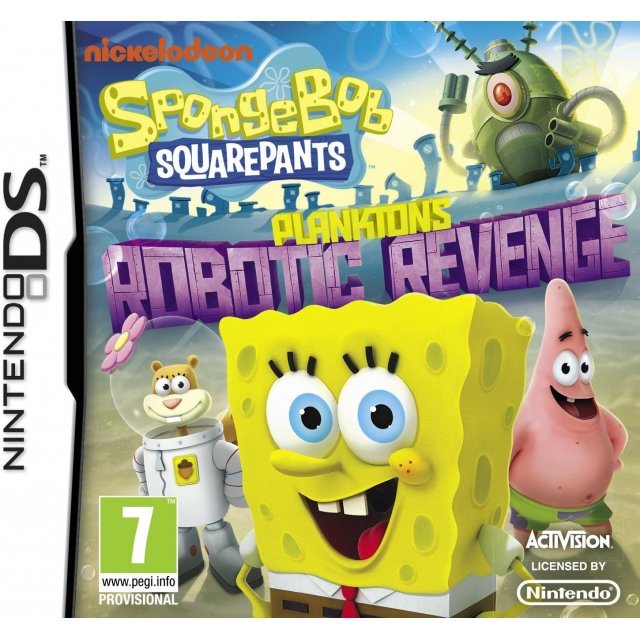 The coverart image of SpongeBob SquarePants: Planktons Robotic Revenge