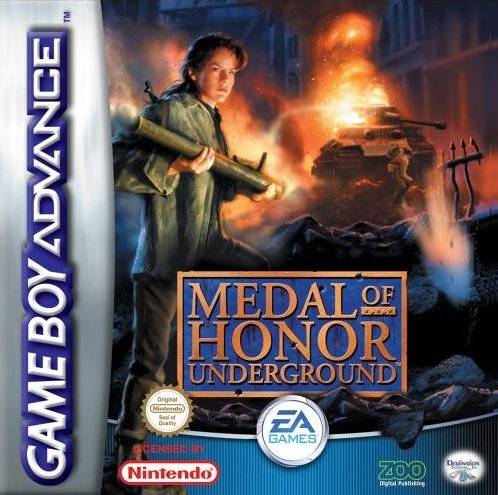 The coverart image of Medal of Honor: Underground 