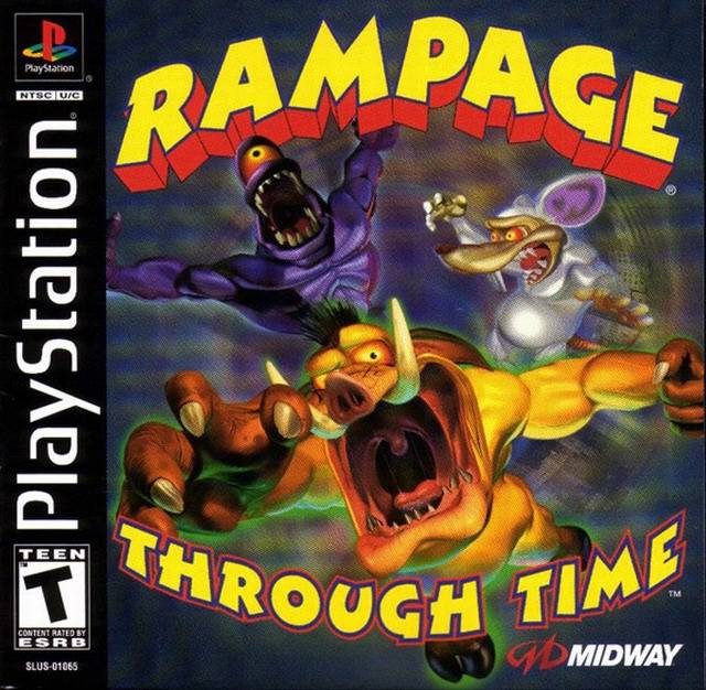 The coverart image of Rampage Through Time