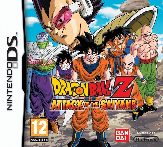 The coverart image of Dragon Ball Z: Attack of the Saiyans