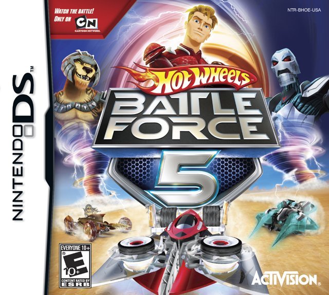 The coverart image of Hot Wheels: Battle Force 5