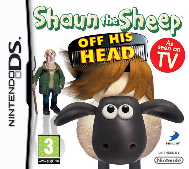 The coverart image of Shaun the Sheep: Off His Head