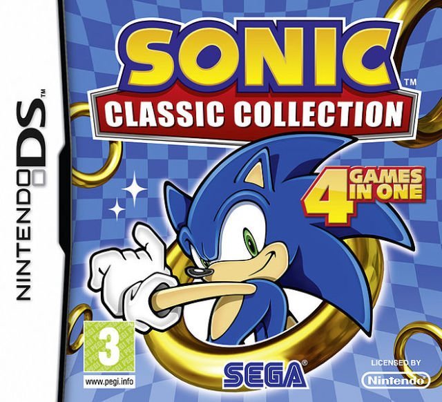 The coverart image of Sonic Classic Collection