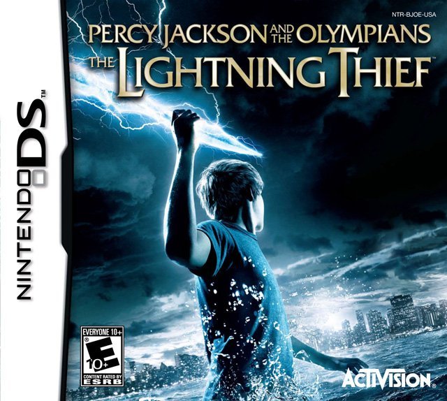 The coverart image of Percy Jackson and the Olympians: The Lightning Thief