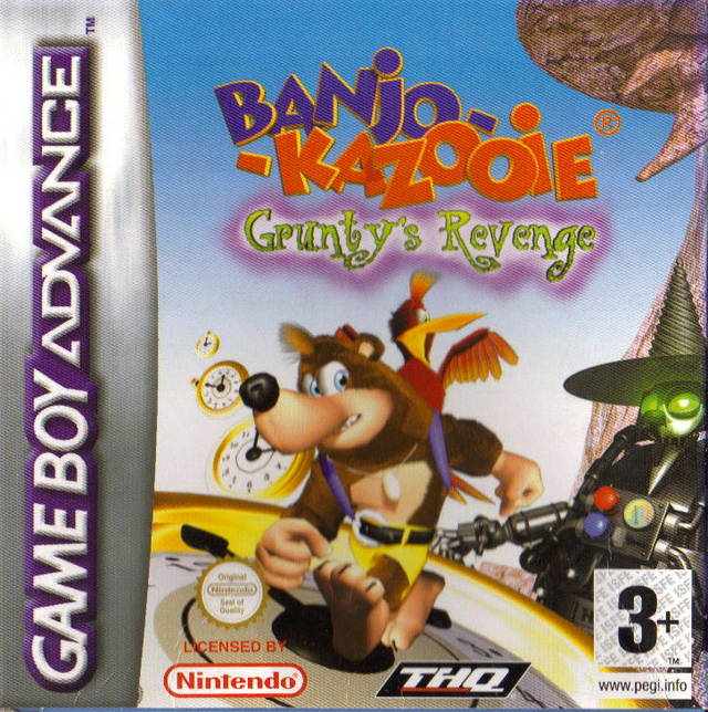 The coverart image of Banjo Kazooie Grunty's Revenge