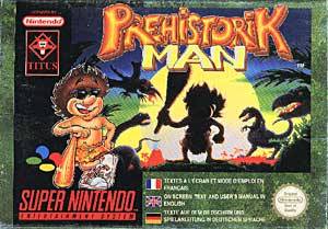 The coverart image of Prehistorik Man 