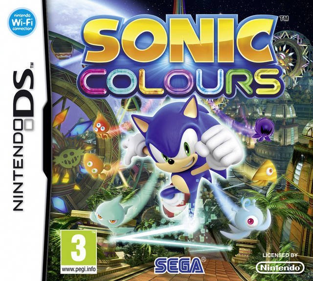 The coverart image of Sonic Colours
