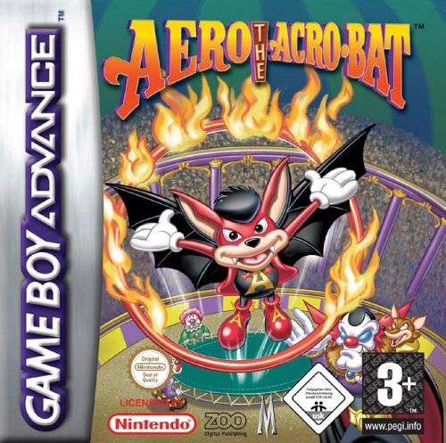 The coverart image of Aero The Acro-Bat - Rascal Rival Revenge