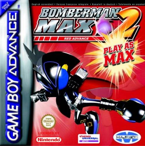 The coverart image of Bomberman Max 2 Red