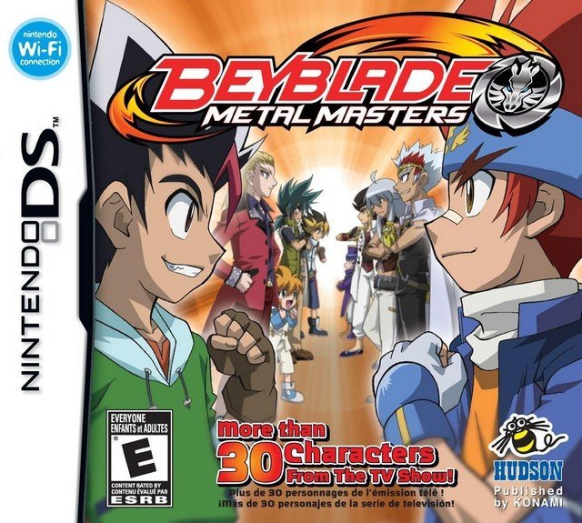 The coverart image of Beyblade: Metal Masters