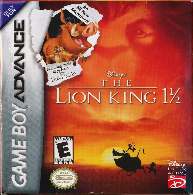 The coverart image of The Lion King 1 1/2